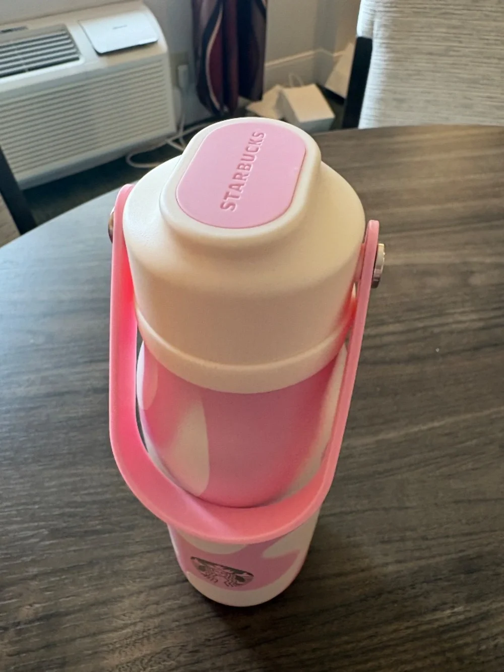 STARBUCKS PINK DRINK STAINLESS STEEL WATER BOTTLE
